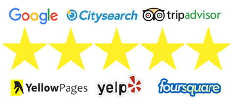 5 Star Review Graphic