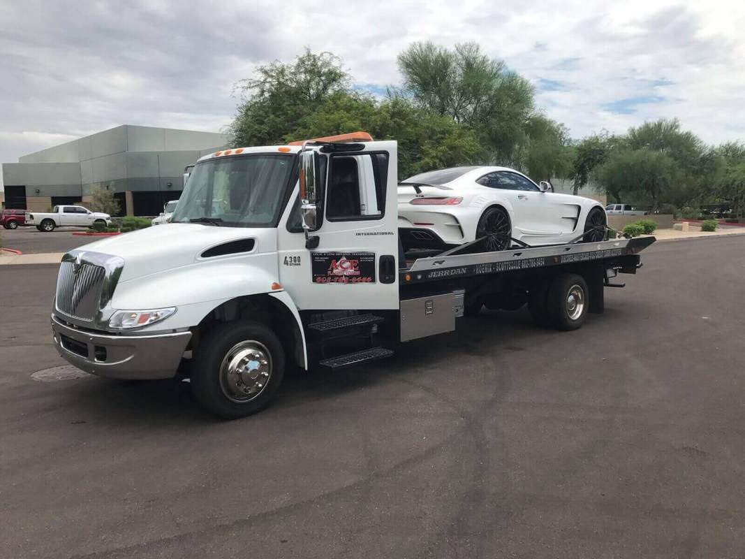 Towing A Bugatti From San Tan Valley To Mesa, AZ
